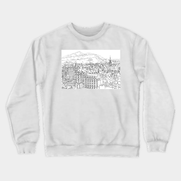 Edinburgh Crewneck Sweatshirt by valery in the gallery